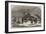 Christmas Merrymaking in the Antarctic Regions-null-Framed Giclee Print