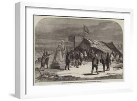 Christmas Merrymaking in the Antarctic Regions-null-Framed Giclee Print