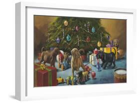 Christmas Mischief-R.J. McDonald-Framed Giclee Print