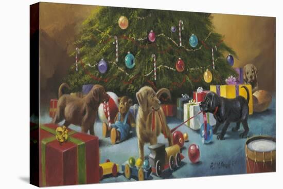Christmas Mischief-R.J. McDonald-Stretched Canvas