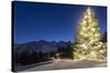 Christmas Mood at Arosa-Armin Mathis-Stretched Canvas