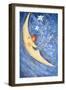 Christmas Moon, 1999-David Cooke-Framed Giclee Print