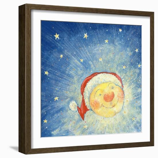 Christmas Moon, 2008-David Cooke-Framed Giclee Print