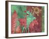 Christmas Moose-Cora Niele-Framed Giclee Print