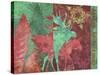Christmas Moose-Cora Niele-Stretched Canvas