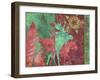 Christmas Moose-Cora Niele-Framed Giclee Print