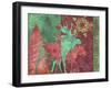 Christmas Moose-Cora Niele-Framed Giclee Print