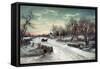 Christmas Morn, C1885-W.C. Bauer-Framed Stretched Canvas