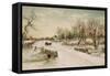 Christmas Morn-W.C. Bauer-Framed Stretched Canvas