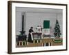 Christmas Morning, Breakfast, 1945 (Oil on Canvas)-Horace Pippin-Framed Giclee Print