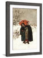 Christmas Morning, C.1900-Henry John Yeend King-Framed Giclee Print