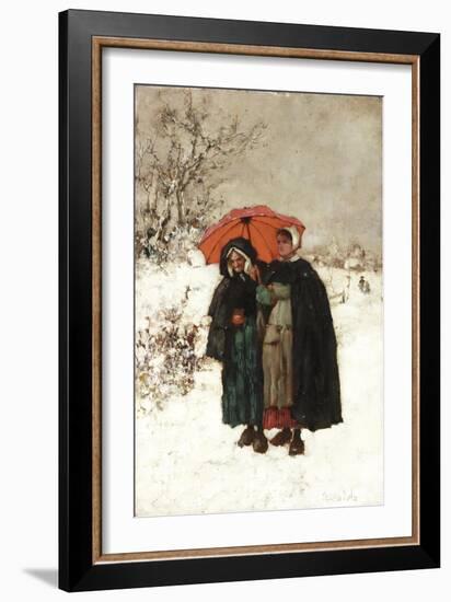 Christmas Morning, C.1900-Henry John Yeend King-Framed Giclee Print