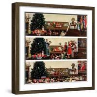 "Christmas Morning", December 27, 1958-Ben Kimberly Prins-Framed Giclee Print