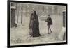 Christmas Morning in the Olden Time-George Henry Boughton-Framed Giclee Print