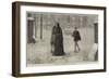 Christmas Morning in the Olden Time-George Henry Boughton-Framed Giclee Print