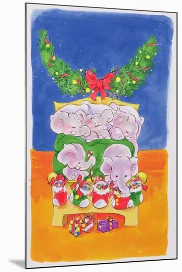 Christmas Morning-Diane Matthes-Mounted Giclee Print