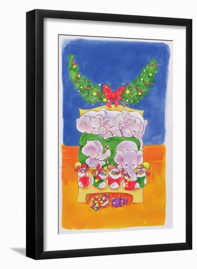 Christmas Morning-Diane Matthes-Framed Giclee Print