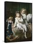 Christmas Morning-William Hippon Gadsby-Framed Stretched Canvas