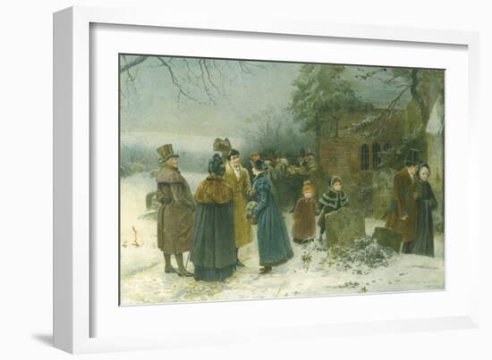 Christmas Morning-Edward Frederick Brewtnall-Framed Giclee Print