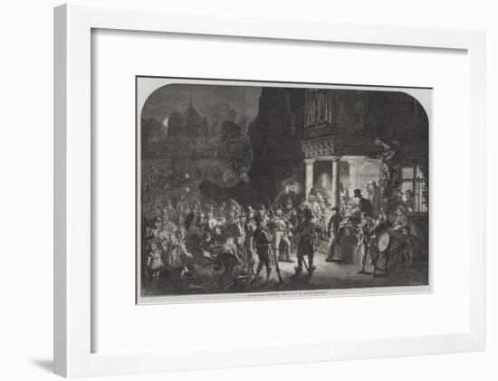 Christmas Mummers-null-Framed Giclee Print