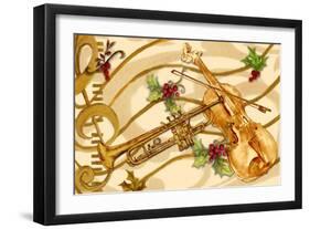 Christmas Music I-Janice Gaynor-Framed Art Print