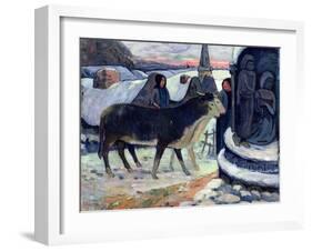 Christmas Night, C.1902-3-Paul Gauguin-Framed Giclee Print