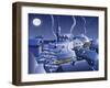 Christmas Night-Nikola Knezevic-Framed Art Print