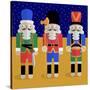 Christmas Nutcrackers - Good Luck Symbols-Claire Huntley-Stretched Canvas