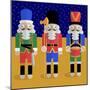 Christmas Nutcrackers - Good Luck Symbols-Claire Huntley-Mounted Giclee Print