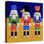 Christmas Nutcrackers - Good Luck Symbols-Claire Huntley-Stretched Canvas