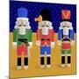 Christmas Nutcrackers - Good Luck Symbols-Claire Huntley-Mounted Giclee Print