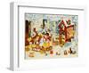 Christmas Office-Christian Kaempf-Framed Giclee Print