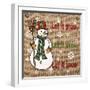 Christmas On Burlap-JP3946-Jean Plout-Framed Giclee Print