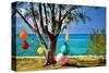 Christmas on Crooked Island-Jan Michael Ringlever-Stretched Canvas