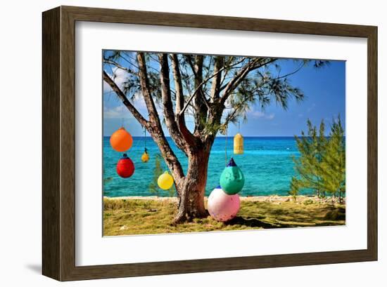 Christmas on Crooked Island-Jan Michael Ringlever-Framed Art Print