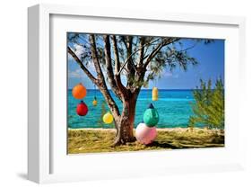 Christmas on Crooked Island-Jan Michael Ringlever-Framed Art Print