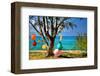 Christmas on Crooked Island-Jan Michael Ringlever-Framed Art Print