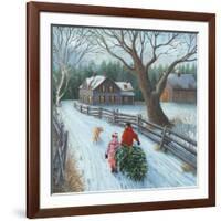 Christmas on the Farm-Kevin Dodds-Framed Giclee Print