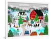 Christmas on the Farm-Mark Frost-Framed Giclee Print