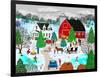 Christmas on the Farm-Mark Frost-Framed Giclee Print