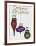 Christmas Ornament Decorations-Cyndi Lou-Framed Giclee Print