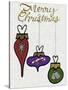 Christmas Ornament Decorations-Cyndi Lou-Stretched Canvas