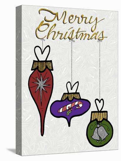 Christmas Ornament Decorations-Cyndi Lou-Stretched Canvas