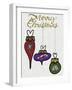 Christmas Ornament Decorations-Cyndi Lou-Framed Giclee Print