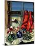 "Christmas Ornaments," December 18, 1943-John Atherton-Mounted Giclee Print