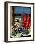 "Christmas Ornaments," December 18, 1943-John Atherton-Framed Premium Giclee Print