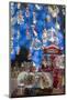 Christmas Ornaments for Sale in the Verona Christmas Market, Italy.-Jon Hicks-Mounted Photographic Print