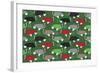 Christmas Ostrich Stockings-Joanne Paynter Design-Framed Giclee Print