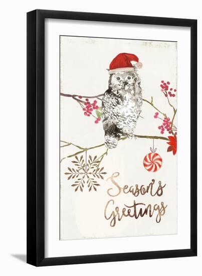 Christmas Owl II-PI Studio-Framed Art Print