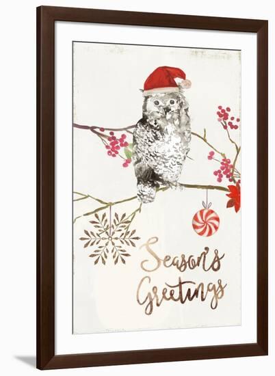 Christmas Owl II-PI Studio-Framed Art Print